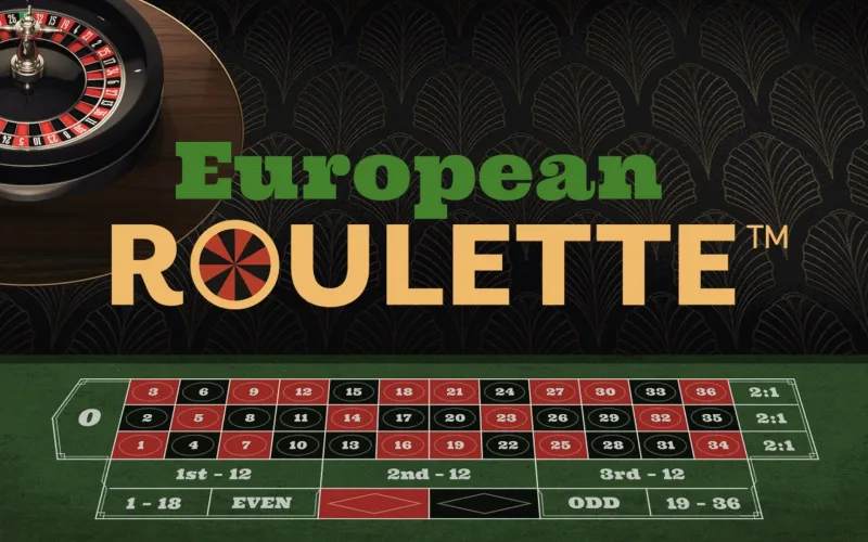 Speel Europees Roulette door TrueLab in Lalabet Casino, met drie soorten inzetten.