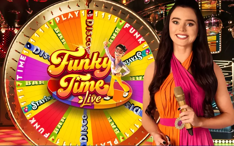 Lalabet Casino biedt Funky Time van Evolution met winsten tot x20.000 voor spelers.