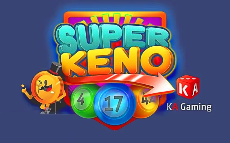 Speel Super Keno van KA Gaming in Lalabet Casino, een loterijspel met spannende volatiliteit.