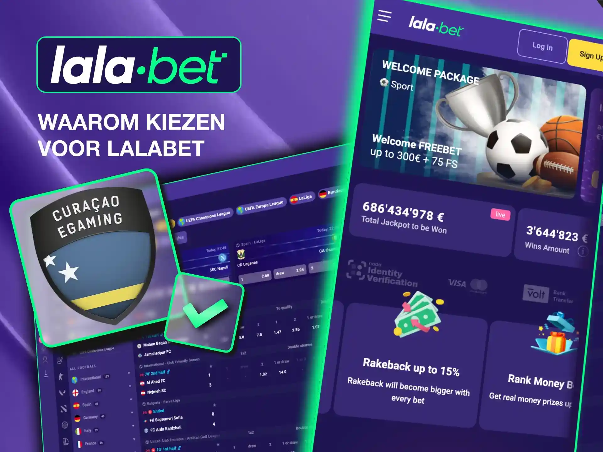 LalaBet Casino offers a user-friendly interface, trusted licensing, and innovative features.