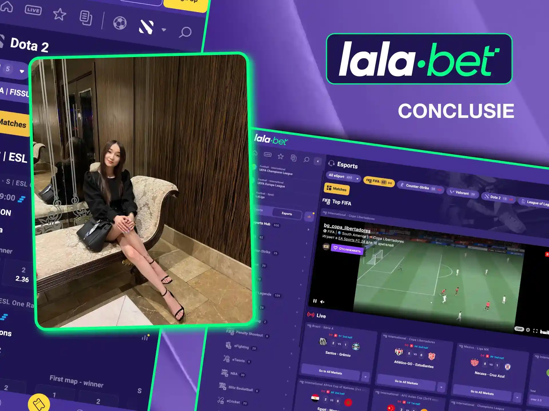 Ontdek Altyngul Dutbayeva, de ambassadeur van Lalabet Casino, die exclusieve kansen promoot.